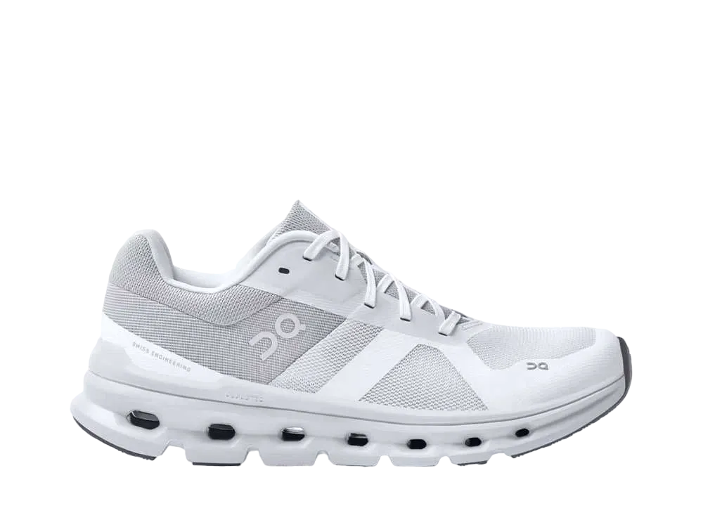 On Women's Cloudrunner "White/Frost"