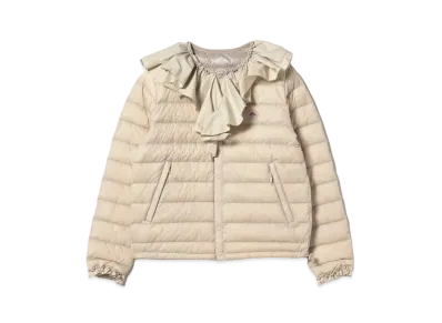 DANTON x BEAMS COUTURE Frill Collar Down "White"