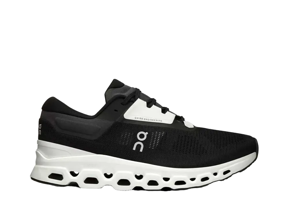 On Women's Cloudstratus 3 "Black/Frost"