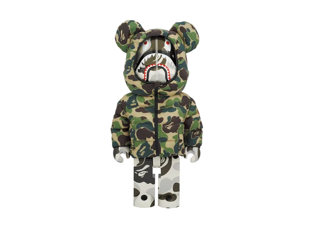 Bearbrick x Bape x Canada Goose Shark 1000%