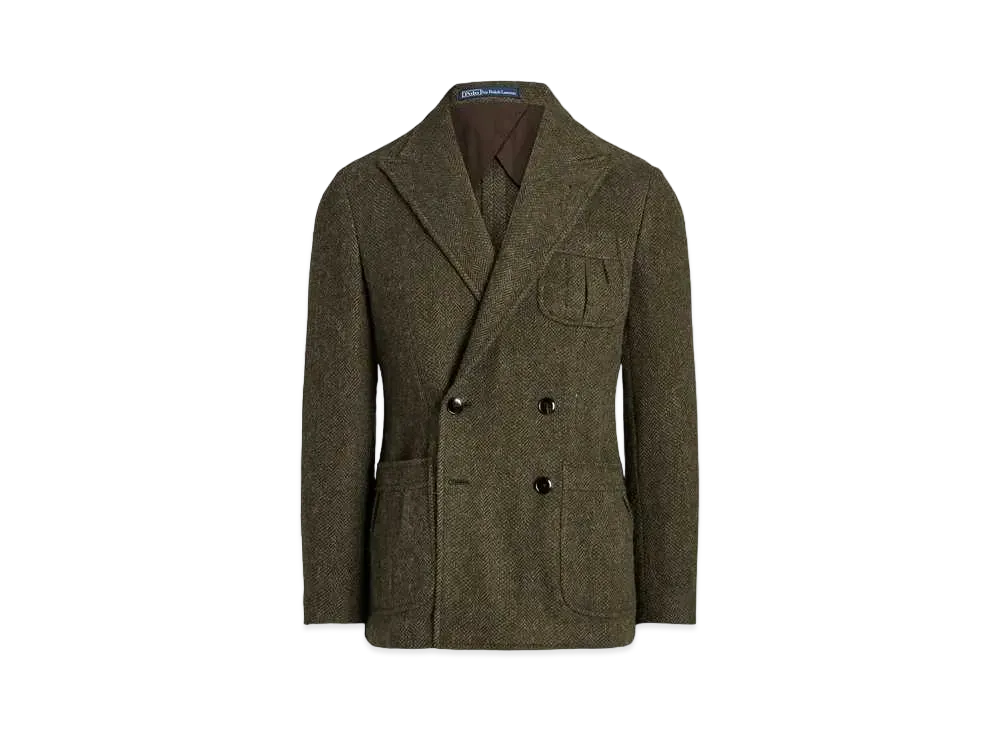 Polo Ralph Lauren Polo Soft Plaid Wool Tweed Sport Coat #1 "Multi"