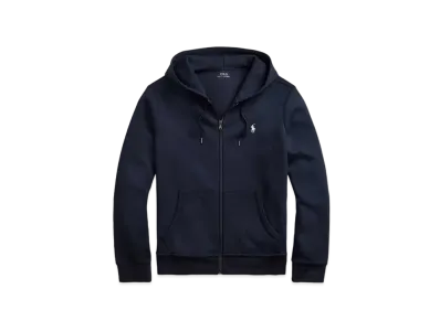 Polo Ralph Lauren Double-Knit Full-Zip Hoodie "Navy"