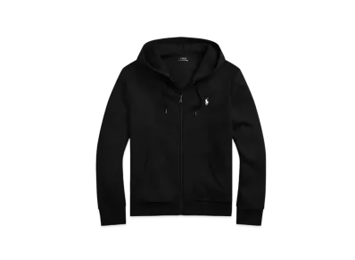 Polo Ralph Lauren Double-Knit Full-Zip Hoodie "Black"