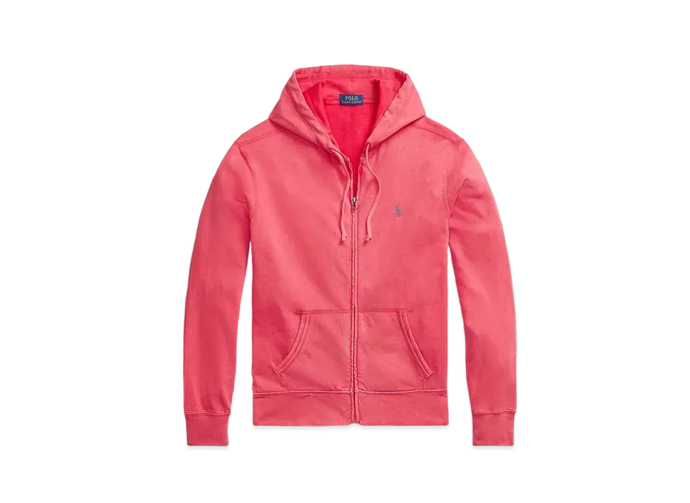Polo Ralph Lauren Spa Terry Full-Zip Hoodie "Red"