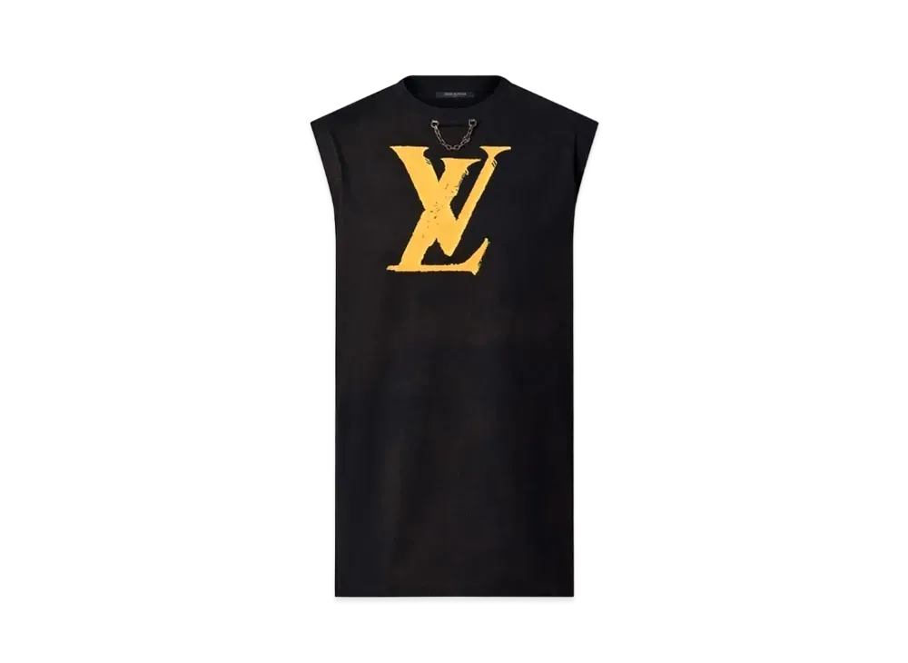 Louis Vuitton Graphic LV Print Tank Dress "Marron Fonce"