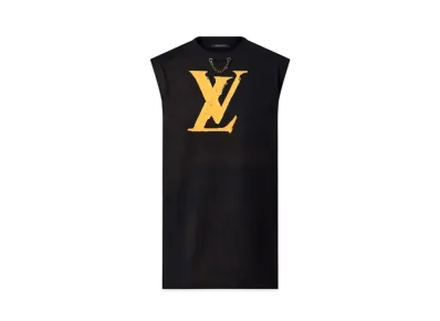 Louis Vuitton Graphic LV Print Tank Dress "Marron Fonce"