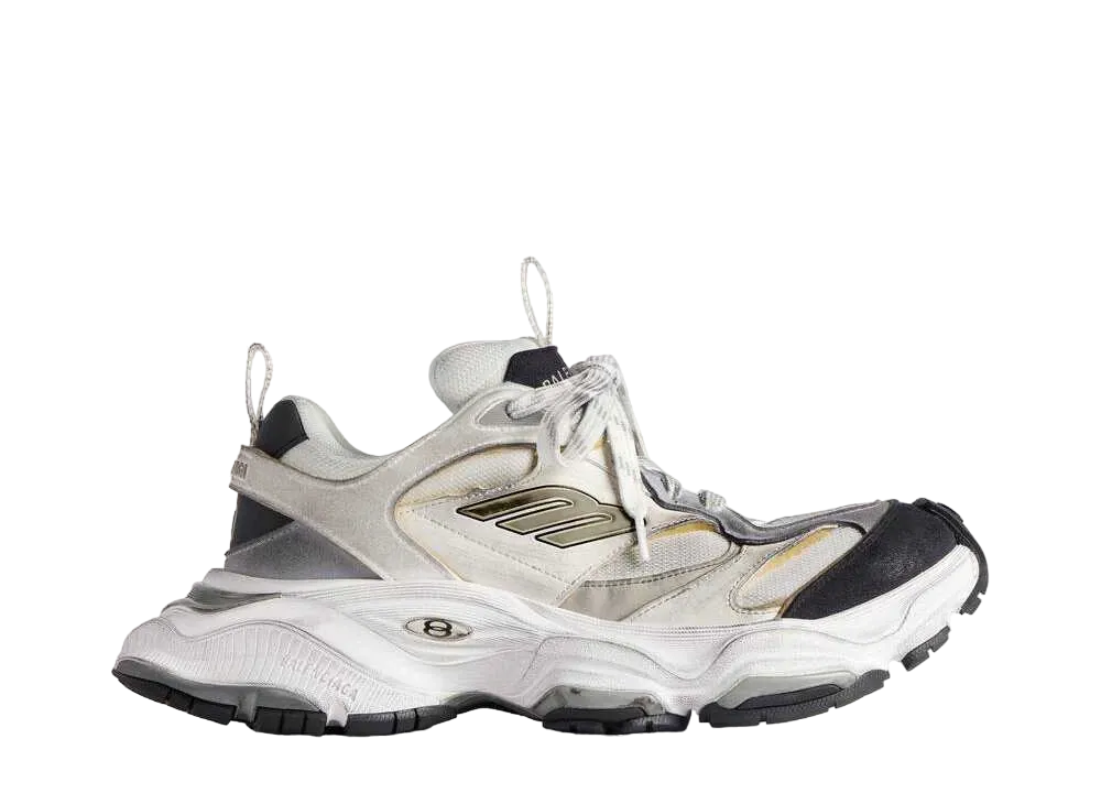 バレンシアガ☆カーゴスニーカー ホワイト＆グレー Balenciagaのグレー＆ホワイト Cargo スニーカーがセール中