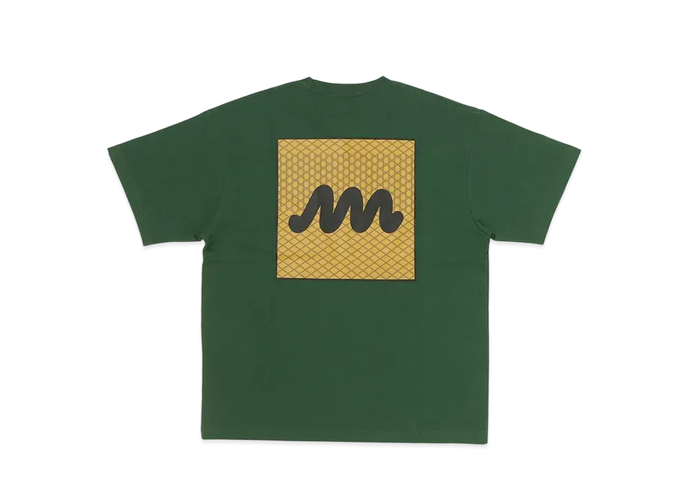 VANS x MIN-NANO Waffle Square Tee "Forest Green"