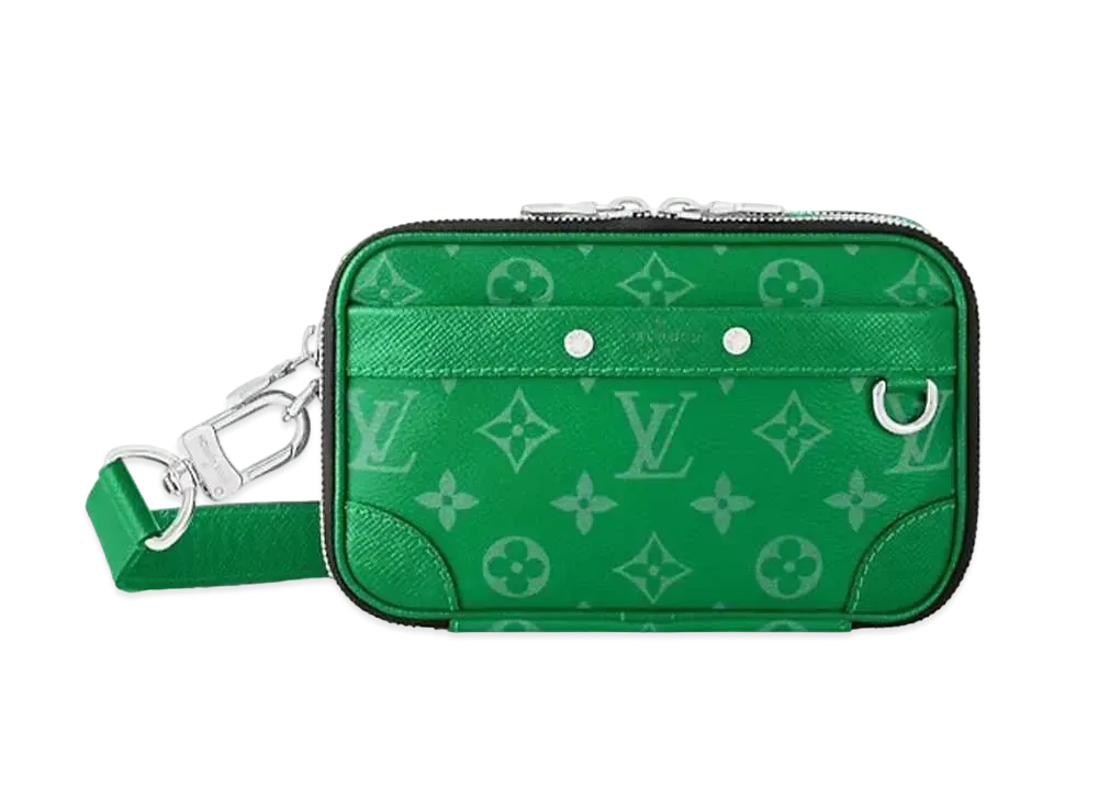 Louis Vuitton Alpha Wearable Wallet Taigarama "Vert"