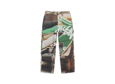 Stussy Work Pant Canvas Baja Print "Multi"