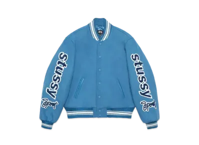 Stussy Varsity Jacket Competiton "Blue"