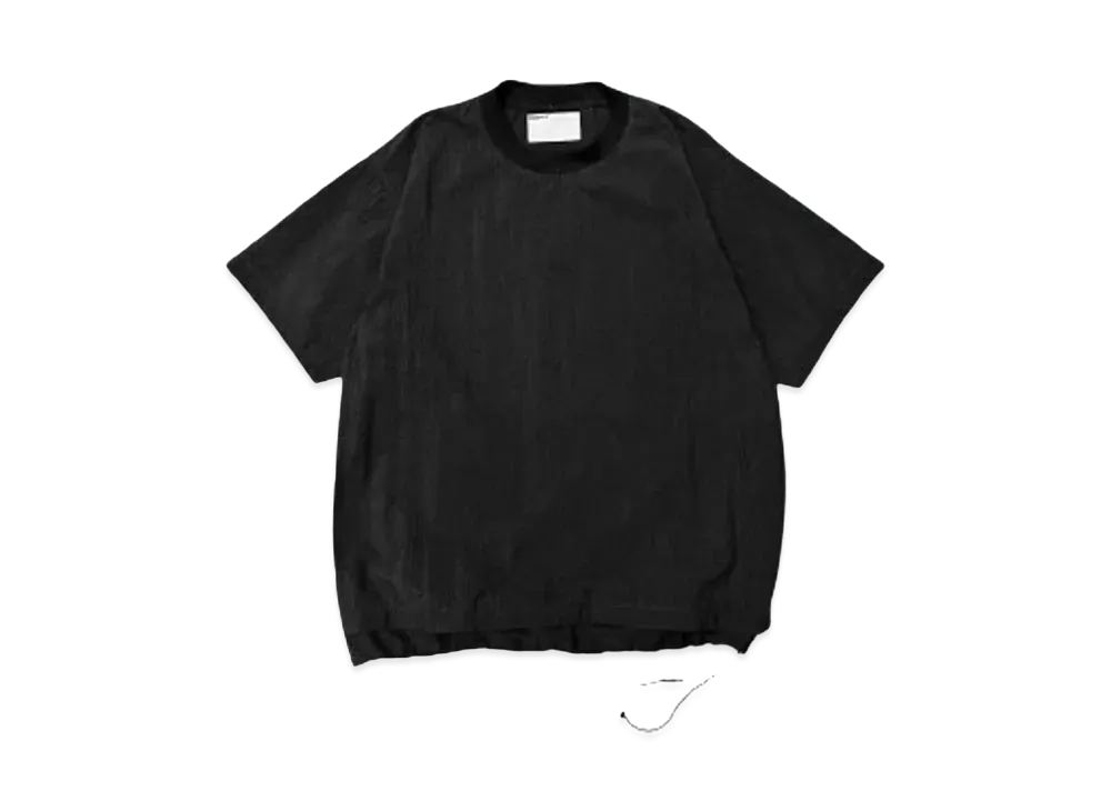 Poliquant THE DEFORMED S/S PULLOVER WITH VENTILATION "BLACK"
