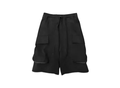 Poliquant THE HIGH DENSITY S/L JUNGLE PANTS WITH DEFORMING LARGE POCKETS "BLACK"