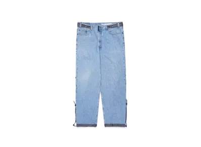 Poliquant THE DEFORMED ADJUSTABLE THRIFTING DENIM 550 FIGURE PROTO "BLUE x GREY"