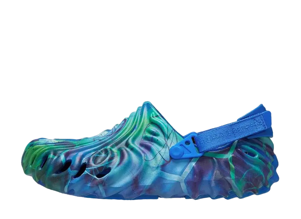 フーチュラ × クロックス ポレックス クロッグ "ブルー/グリーン"