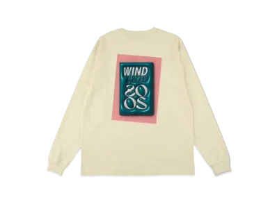 WIND AND SEA x ZOOS L/S Tee "Ivory"