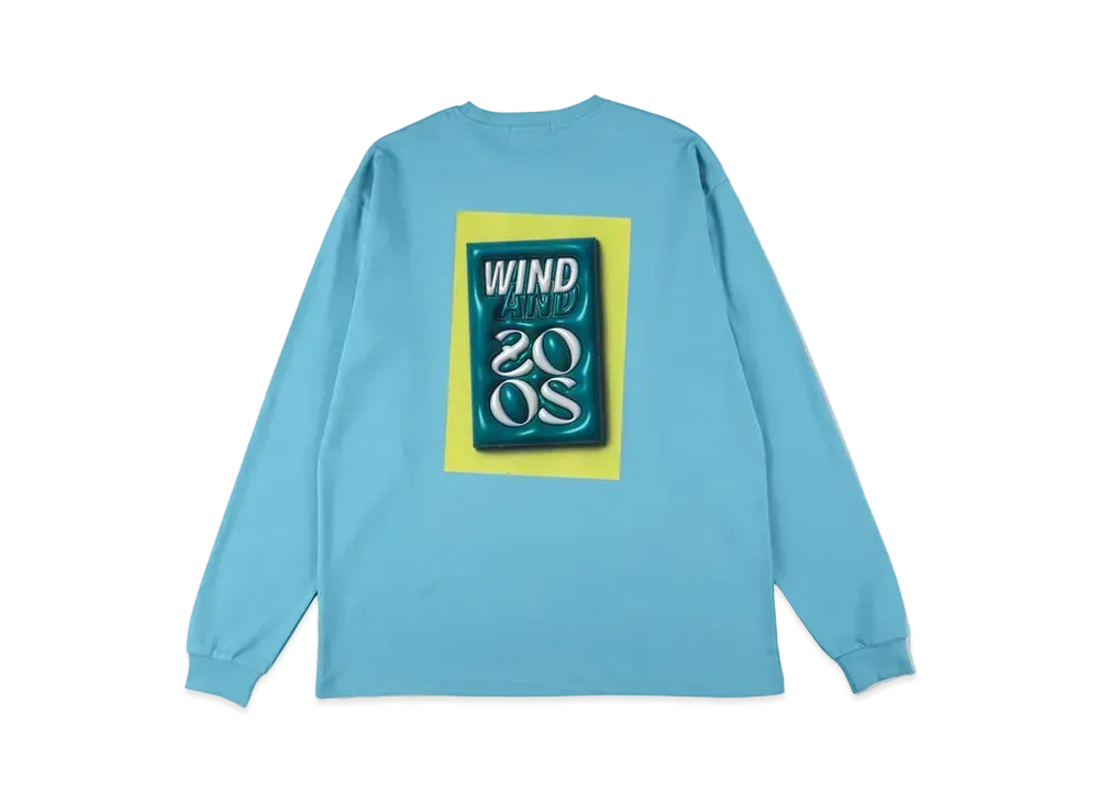 WIND AND SEA x ZOOS L/S Tee "Blue"