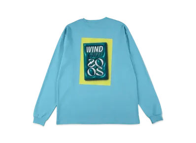 WIND AND SEA x ZOOS L/S Tee "Blue"