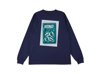 WIND AND SEA x ZOOS L/S Tee "Navy"