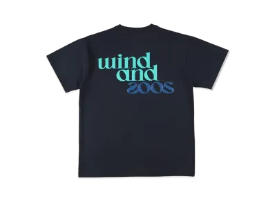 WIND AND SEA x ZOOS S/S Tee "Navy"