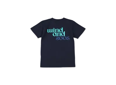 WIND AND SEA x ZOOS S/S Tee (Child) "Navy"