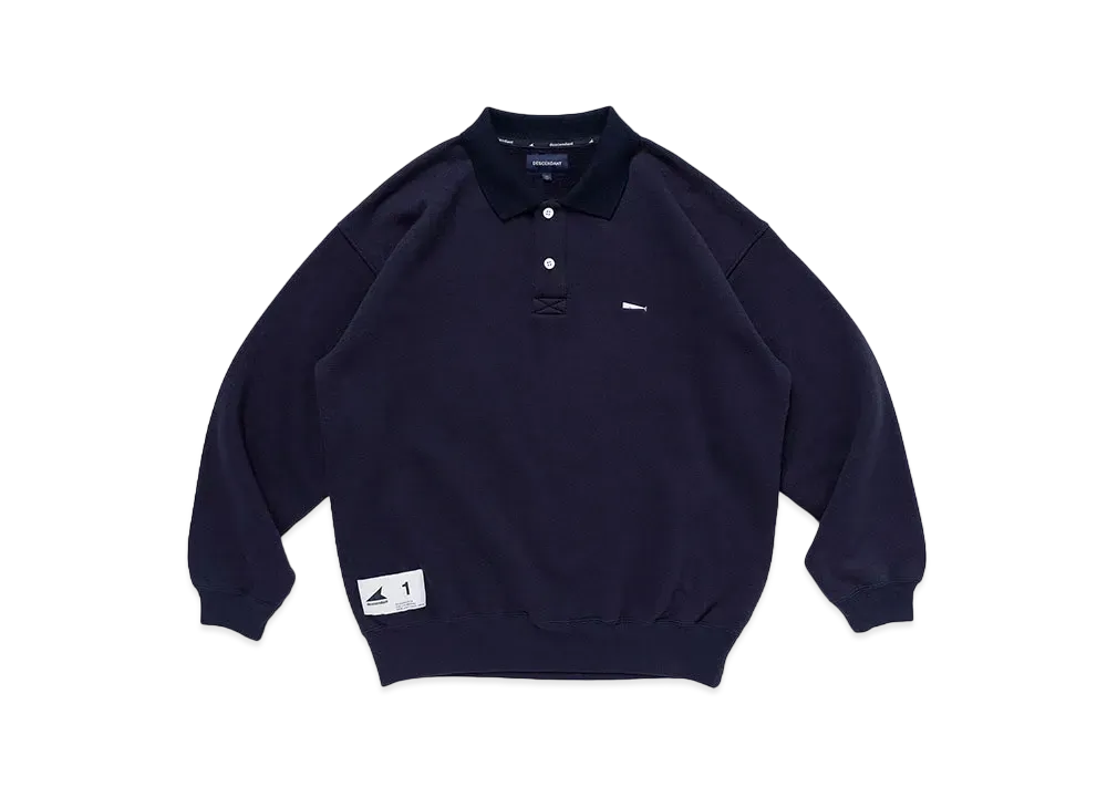 DESCENDANT Cachalot Polo Jersey "Navy"