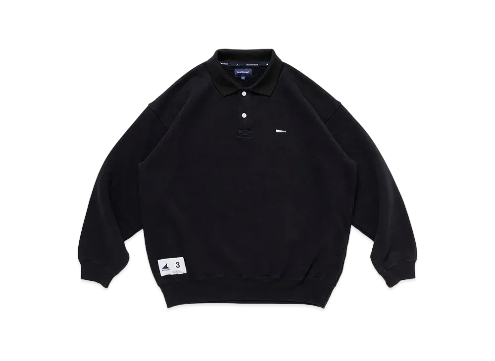 DESCENDANT Cachalot Polo Jersey "Black"