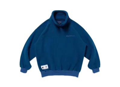 DESCENDANT Bury Zip Fleece "Blue"