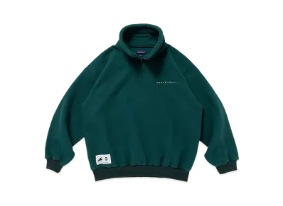 DESCENDANT Bury Zip Fleece "Green"