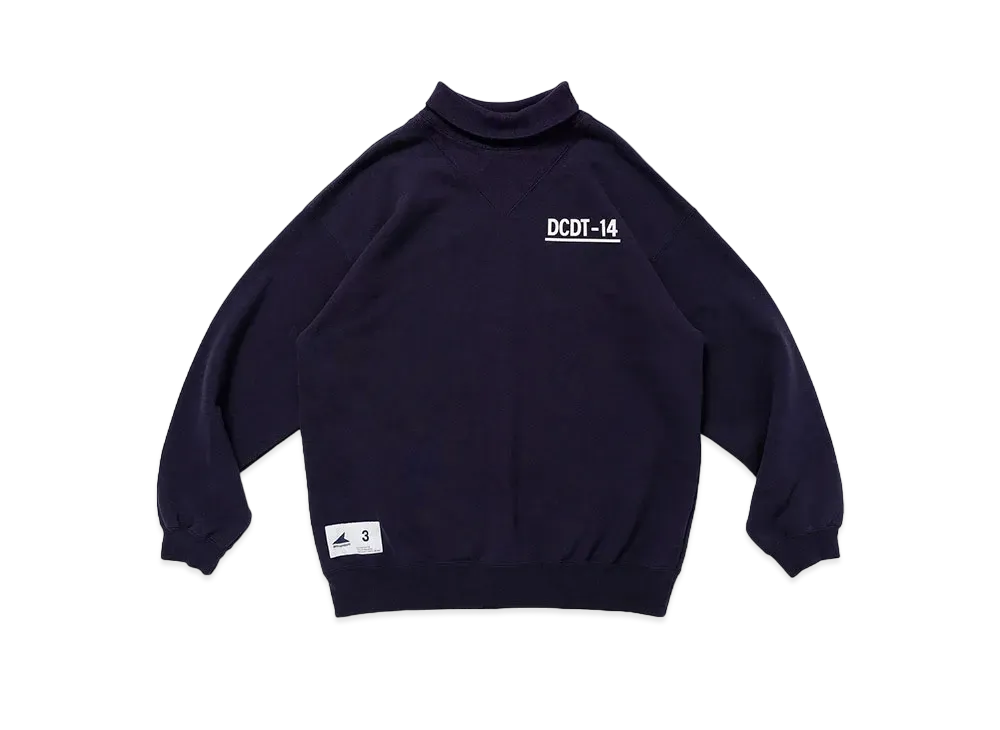 DESCENDANT Ship Turtle Neck "Navy"