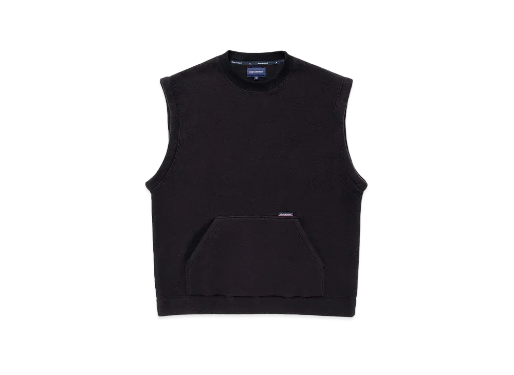 DESCENDANT Horizon Fleece Vest "Black"