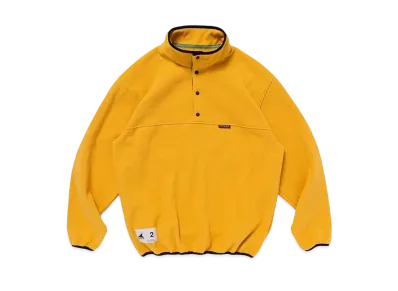 DESCENDANT Humming Fleece Pullover "Yellow"