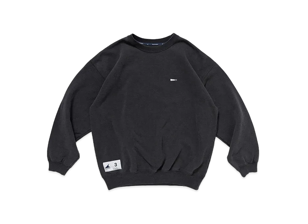 DESCENDANT Pe Crew Neck O3 "Black"