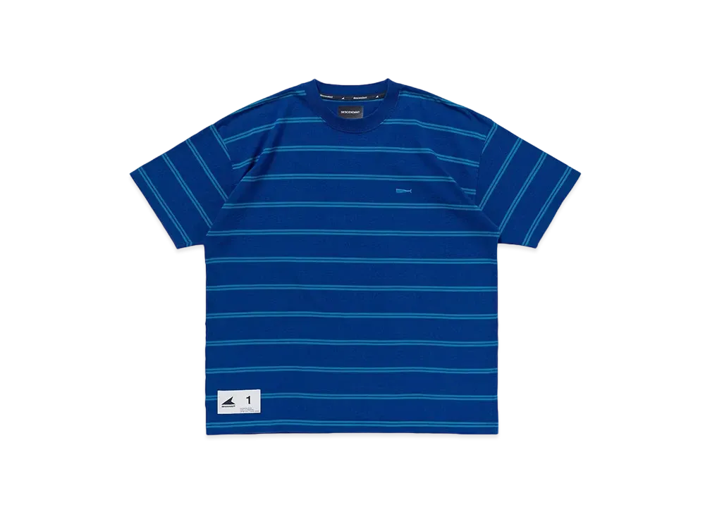 DESCENDANT Horizontal Stripe SS "Blue"