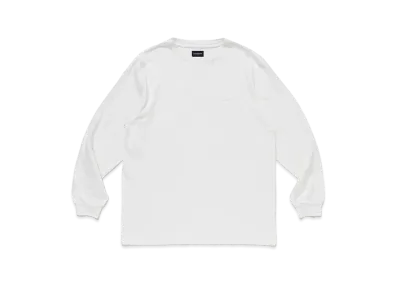 DESCENDANT Cachalot Organic Cotton Strip LS Classic Fit "White"