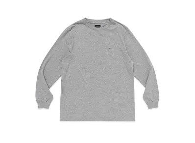 DESCENDANT Cachalot Organic Cotton Strip LS Classic Fit "Gray"