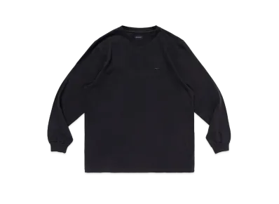 DESCENDANT Cachalot Organic Cotton Strip LS Classic Fit "Black"