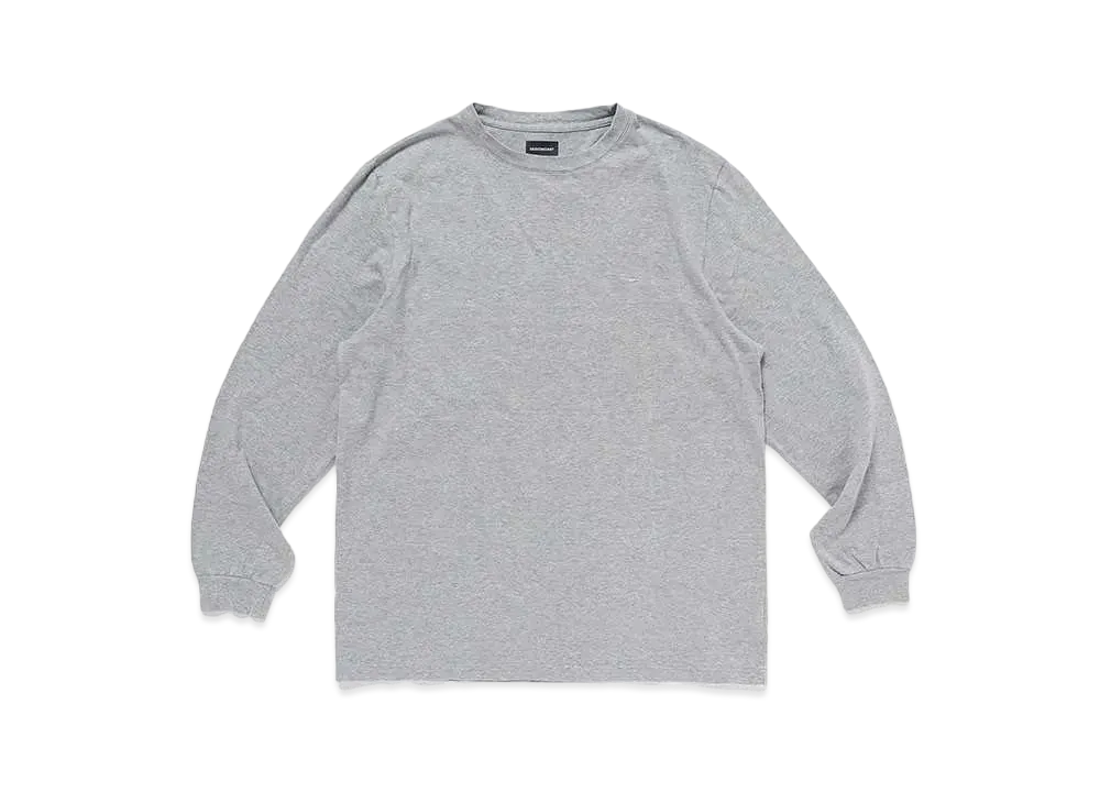 DESCENDANT Cachalot Organic Cotton Strip LS Classic Fit O3 "Gray"