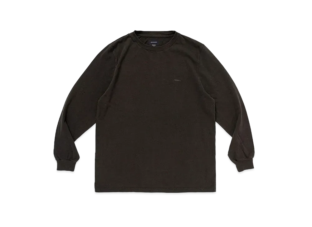 DESCENDANT Cachalot Organic Cotton Strip LS Classic Fit O3 "Black"