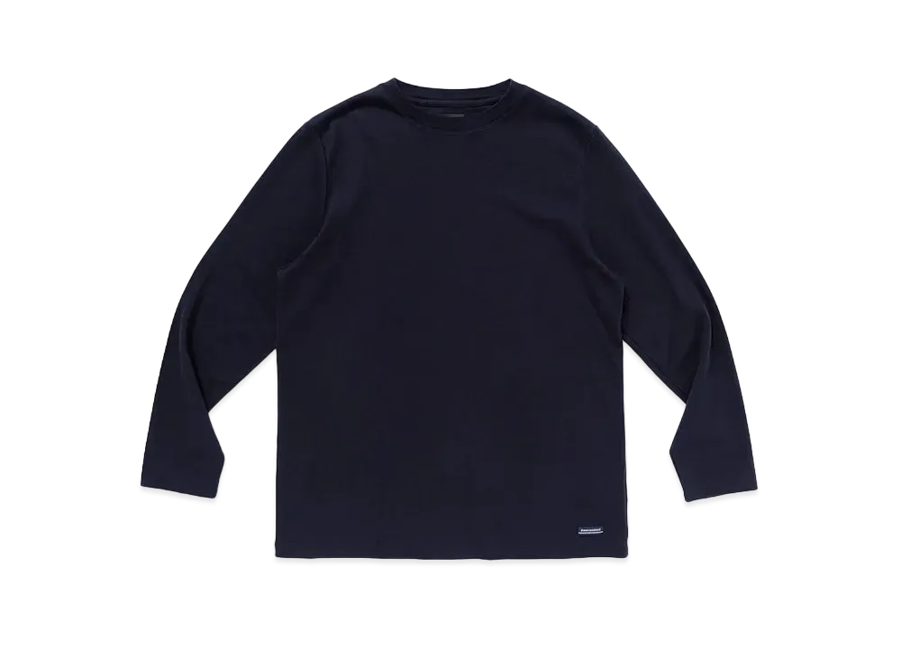 DESCENDANT Horizon Strip LS Classic Fit "Navy"