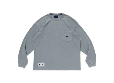 DESCENDANT Gaufre Waffle LS "Gray"