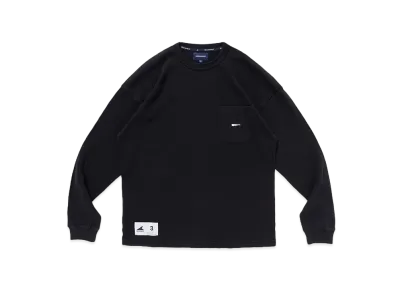 DESCENDANT Gaufre Waffle LS "Black"