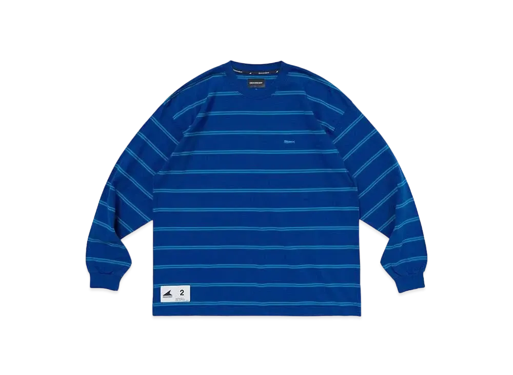 DESCENDANT Horizontal Stripe LS "Blue"