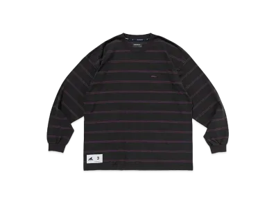 DESCENDANT Horizontal Stripe LS "Black"
