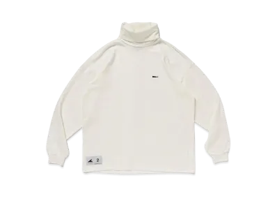 DESCENDANT Cylinder Turtle Neck LS "White"