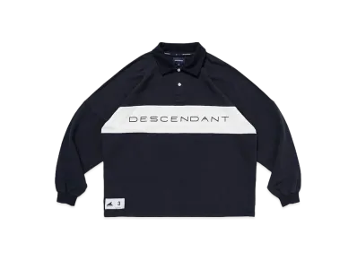 DESCENDANT Buoy Single Polo LS "Navy"