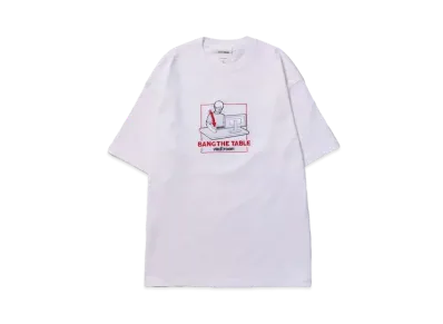 VAULTROOM Bang The Table Tee "White"