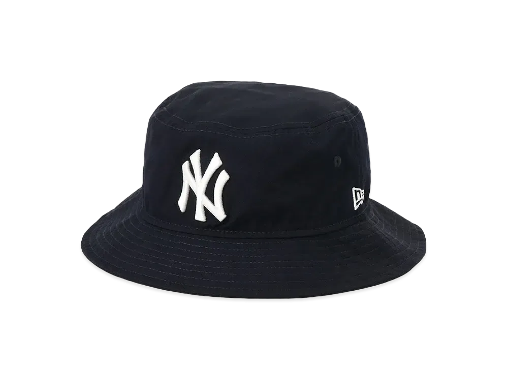 WILDSIDE Yohji Yamamoto x NEW ERA Bucket-01 New York Yankees Navy Gabardine Hat "Navy"