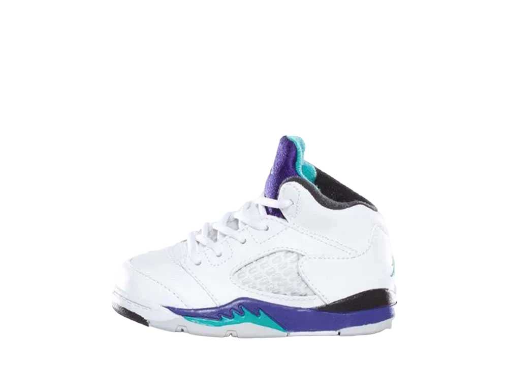 ナイキ TD エアジョーダン5 レトロ "グレープ" (2013)(キッズ)
