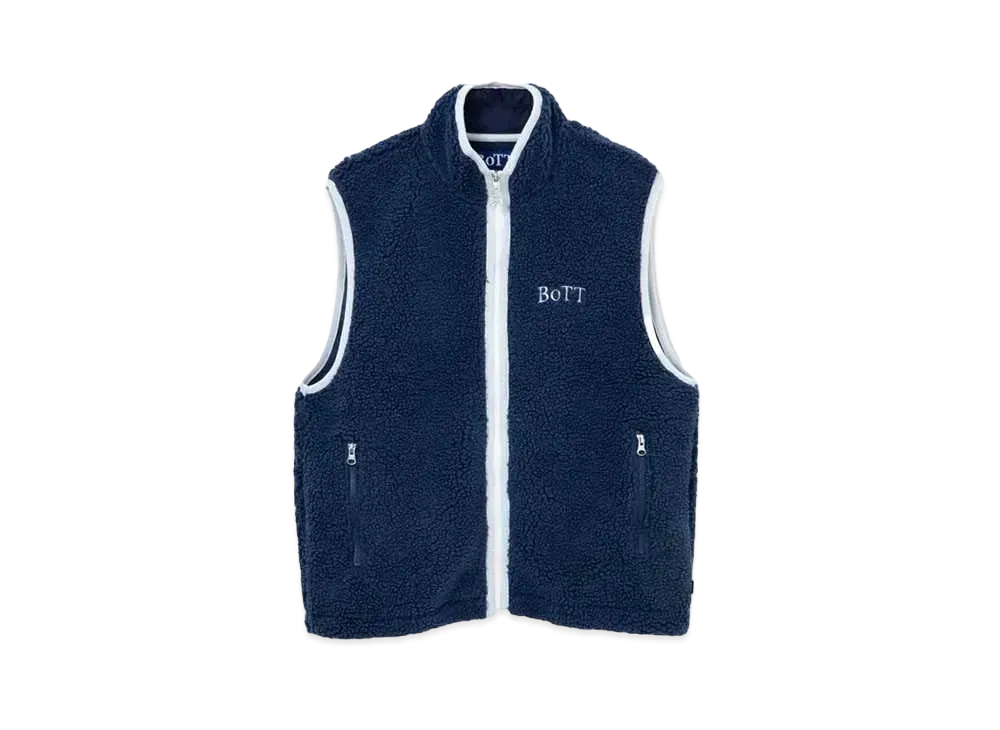 BOTT フリースベスト　グリーン BOTT フリースベスト グリーン